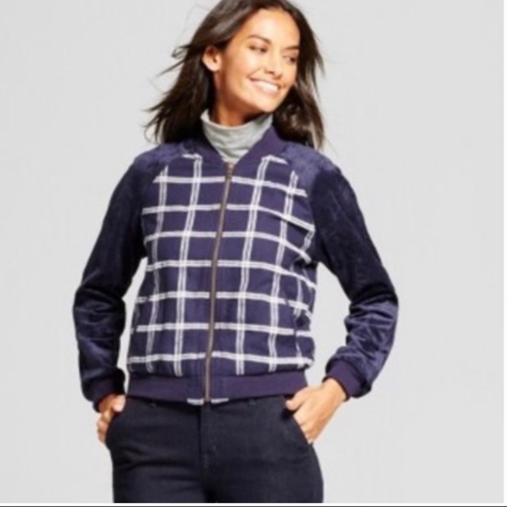 A NEW DAY jacket bomber navy size L